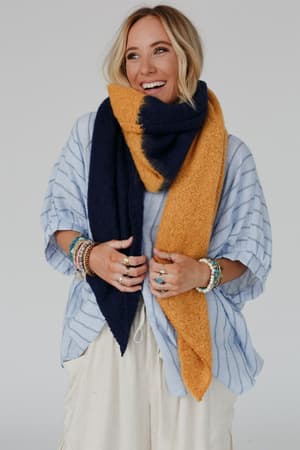 Sunset Shades Cozy Scarf: undefined