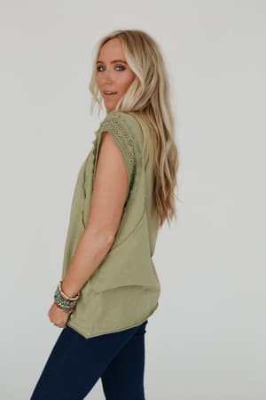clean-cut-short-sleeve-top-sage/Sage
