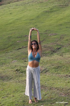 Ethereal Blooms Wide Leg Pants: undefined