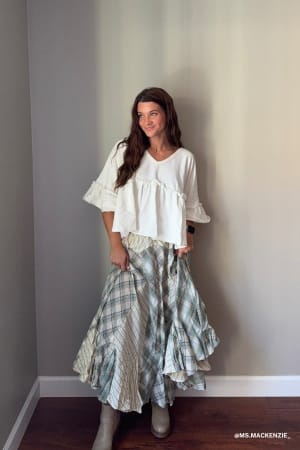 Twirl With Us Maxi Skirt: undefined