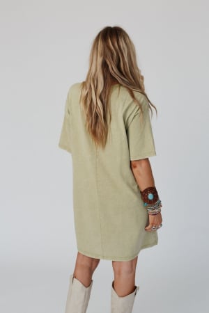 fall-blossoms-tee-dress-sage/Sage