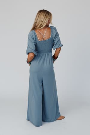 nick-of-time-smocked-jumpsuit-gunmetal/Gunmetal