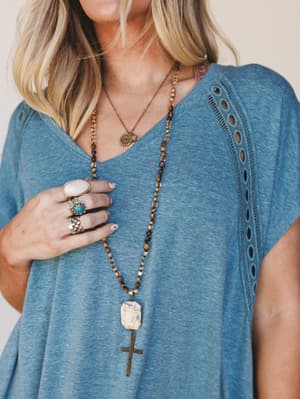 Stephanie Necklace: undefined