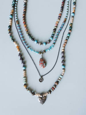 Mesa Necklace - Blue OS / Blue