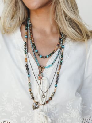 Mesa Necklace - Blue OS / Blue