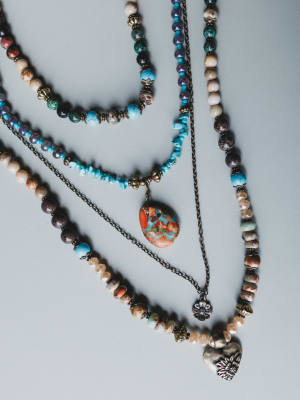 Esmeralda Layered Necklace - Mesa OS / Mesa