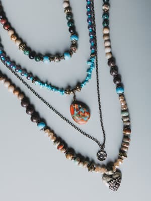 Esmeralda Layered Necklace - Mesa OS / Mesa