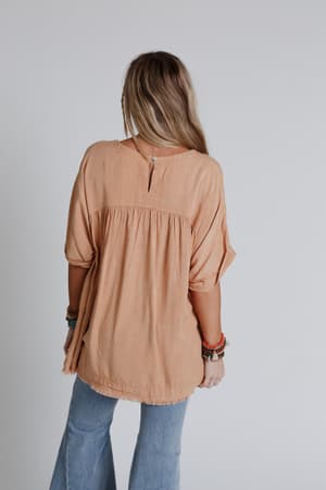 the-good-life-oversized-top-peach/Peach
