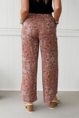 the-nest-stasia-printed-drawstring-tulip-pants-rose-tribal/Rose Tribal