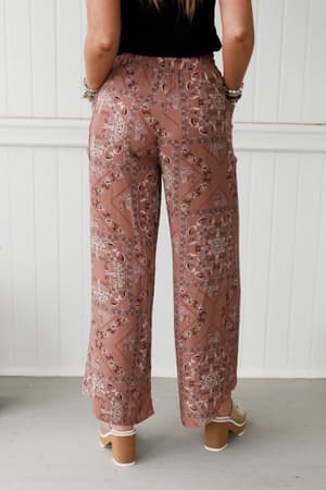 the-nest-stasia-printed-drawstring-tulip-pants-rose-tribal/Rose Tribal