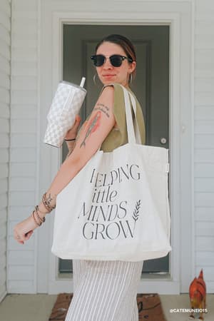 Grow Together Canvas Tote: undefined