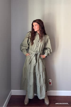 Western Luck Maxi Dress: undefined