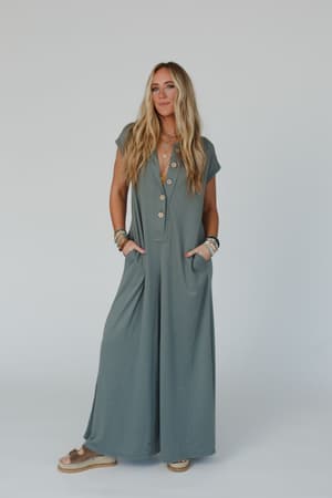 davina-wide-leg-jumpsuit-light-olive/Light Olive