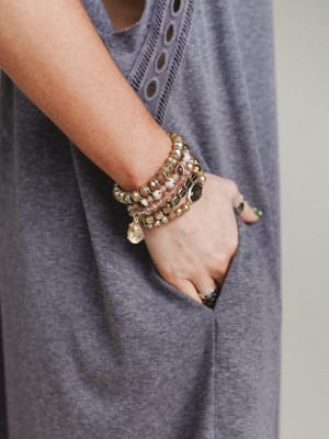 Toni Bracelet Set - Gold OS / Gold