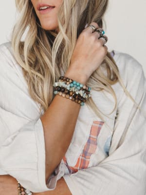 Bracelet Set Izzy - Blue OS / Blue