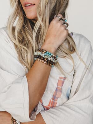 Bracelet Set Izzy - Blue OS / Blue