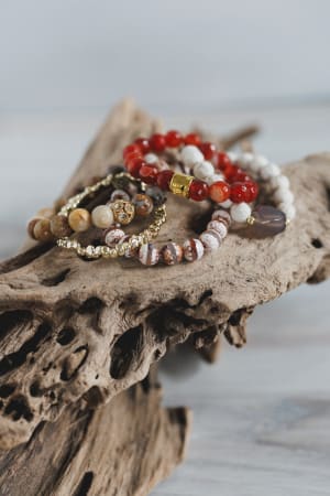 Sunset Party Bracelet Set: undefined