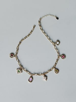 Jewel Charm Necklace - Multi OS / Multi