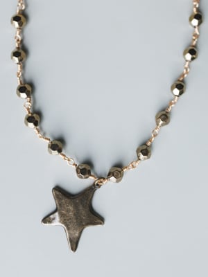 star-dust-necklace-bronze/Bronze
