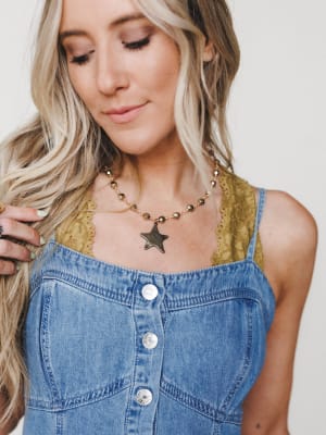 star-dust-necklace-bronze/Bronze