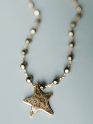 Star Dust Necklace - Gold OS / Gold