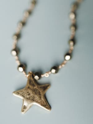 Star Dust Necklace - Gold OS / Gold