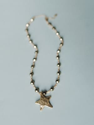 Star Dust Necklace - Gold OS / Gold