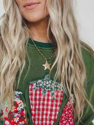 Star Dust Necklace - Gold OS / Gold