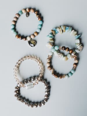 Arizona Wind Beaded Bracelets - Desert Sky OS / Desert Sky