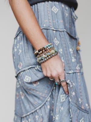 Arizona Wind Beaded Bracelets - Desert Sky OS / Desert Sky