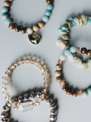 Arizona Wind Beaded Bracelets - Desert Sky OS / Desert Sky