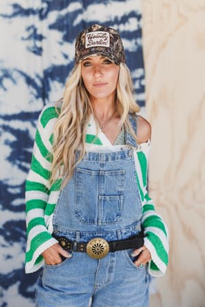 rustic-medallion-concho-belt-black/Black