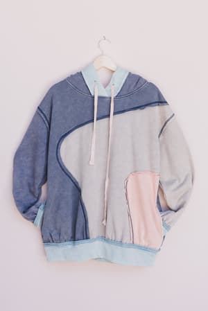 Washed Blue Purple