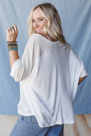 the-nest-wild-at-heart-contrast-top-oat-off-white/Beige