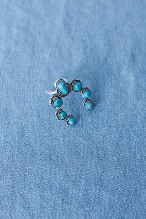 Celia Blossom Turquoise Ring: undefined