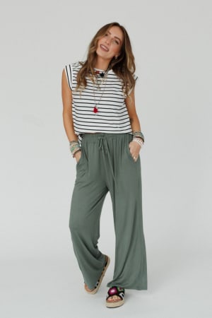 forever-comfy-drawstring-wide-leg-pants-black-1/Light Olive
