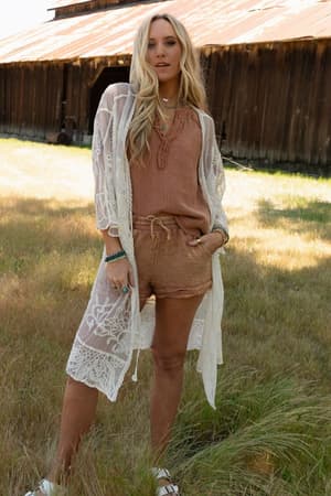 Butterfly Beach Kimono: undefined