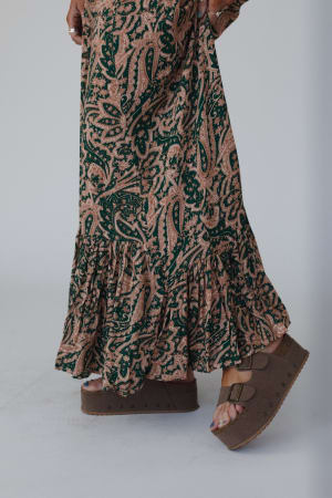 paisley-dream-ruffled-pants-green/Green