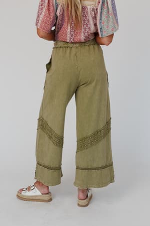 any-day-wide-leg-pants-green/Green