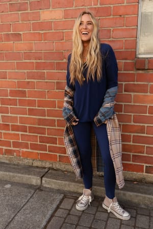 Take A Breath Legging + Tunic Set: undefined