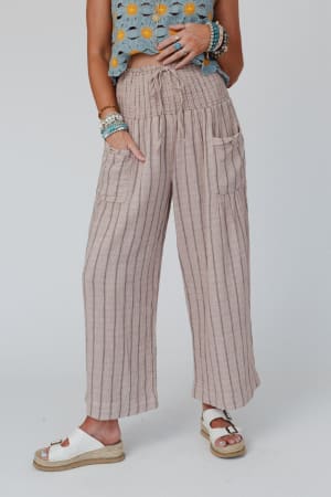 solana-striped-pants-mocha/Mocha