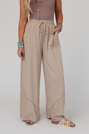 all-set-wide-leg-pants-cuban-sand/Cuban Sand