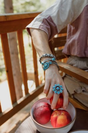 Desert Song Concho Ring: undefined