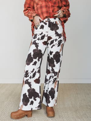 Cowgirl Casual Jeans: Brown