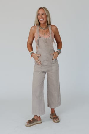 Elliot Knotted Overalls: undefined