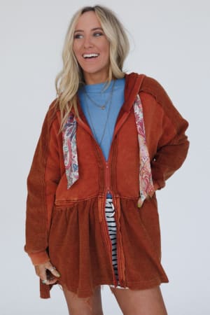 annie-zip-up-hoodie-shacket-brown/Brown