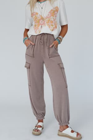 so-laid-back-textured-drawstring-pants-acorn/Acorn