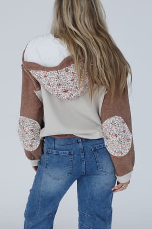 leighton-button-up-floral-shacket-chocolate/Chocolate