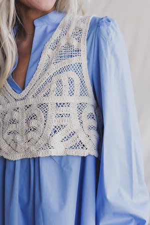 sweet-edge-crochet-vest-tunic-dress-light-blue/Blue