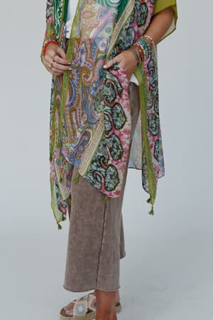 tabitha-floral-kimono-green/Green